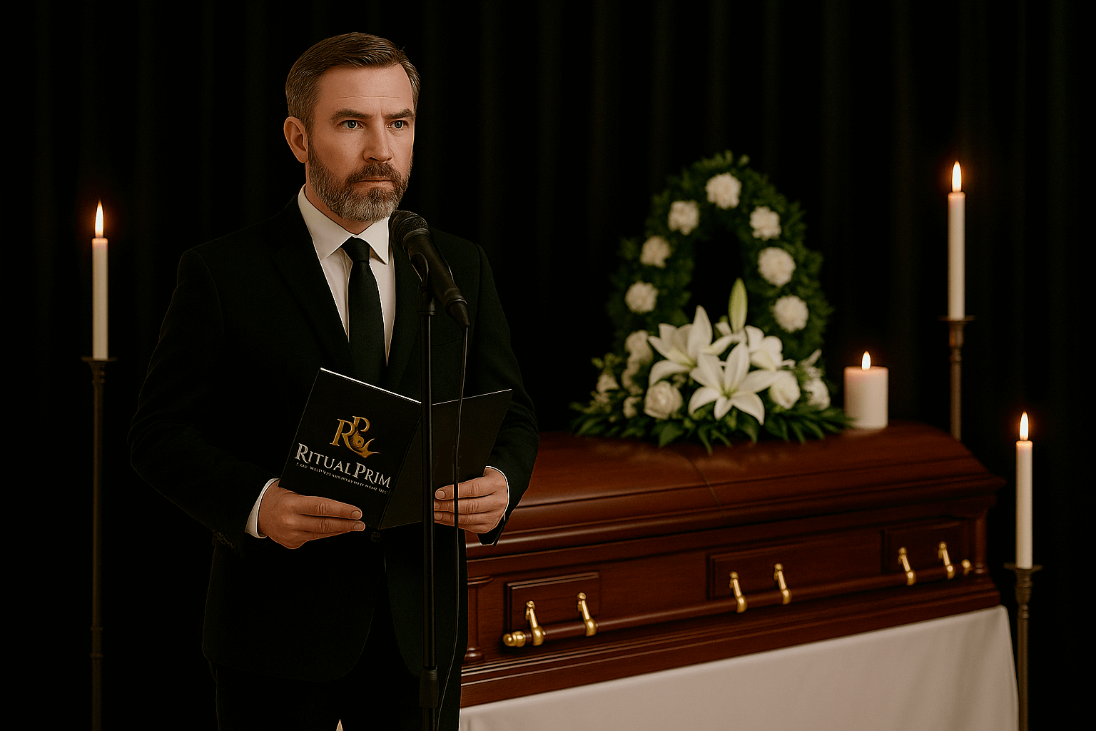 Церемониймейстер на похоронах