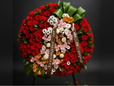 Живые цветы: Композиция 18