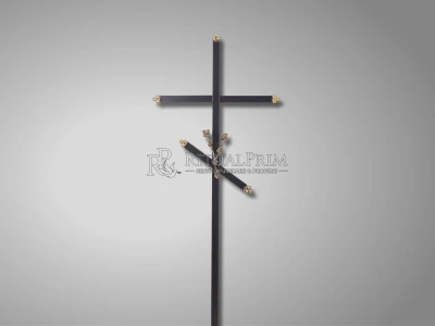 Ритуальные товары: Крест Металл R-05