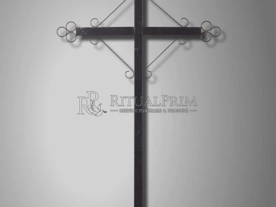 Produse funerare: Cruce metal P-03