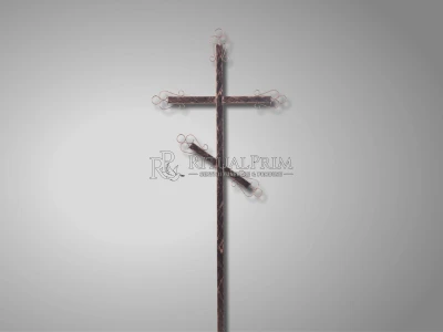 Ритуальные товары: Крест Металл P-04/1