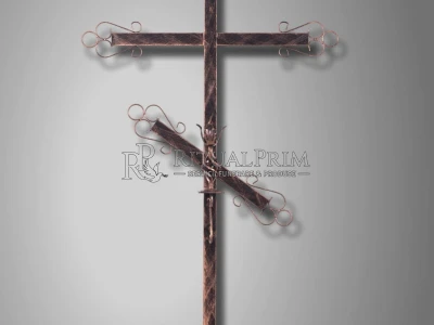 Produse funerare: Cruce Metal P-08-1